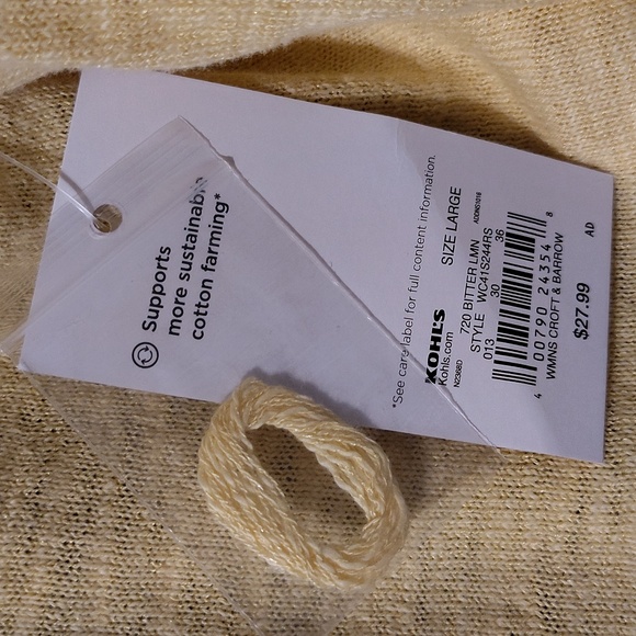 Spring Time Yellow Cardigan - Picture 4 of 6